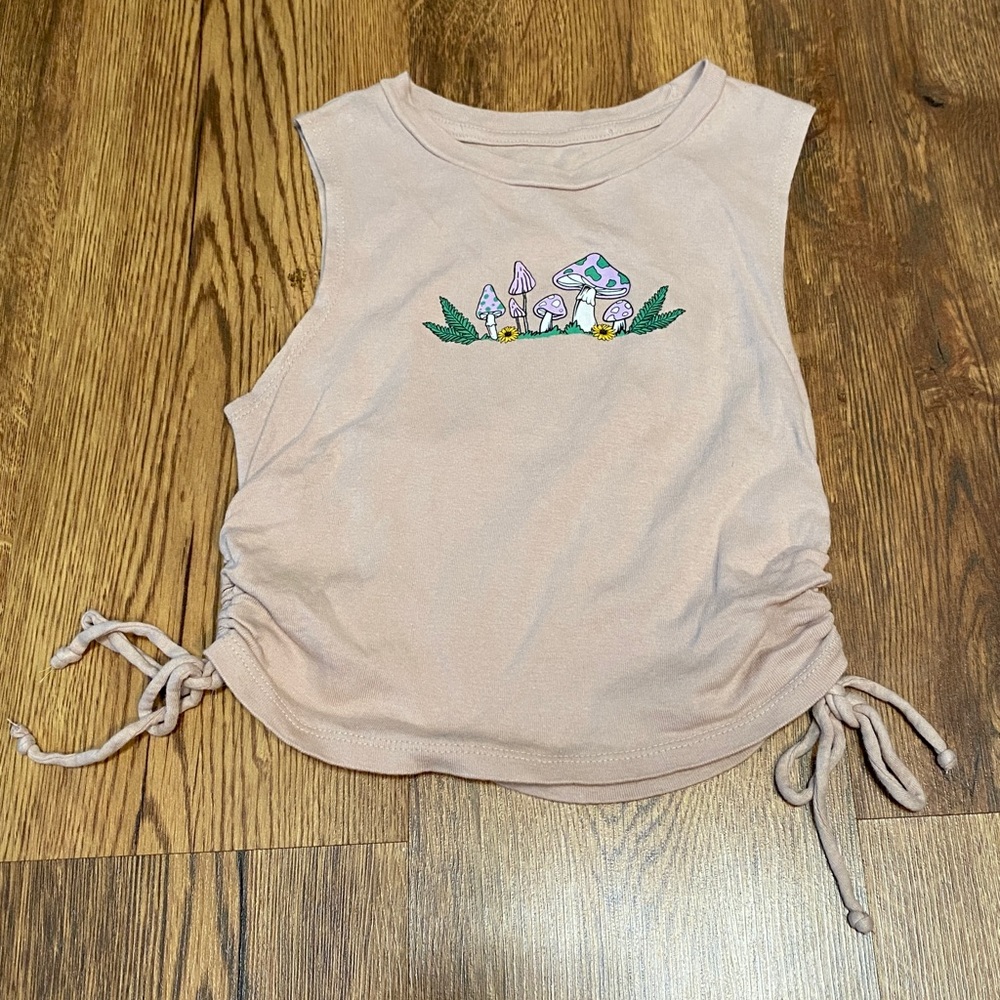Organic Generation Brighter Days Ahead Crop Top- Juniors XS